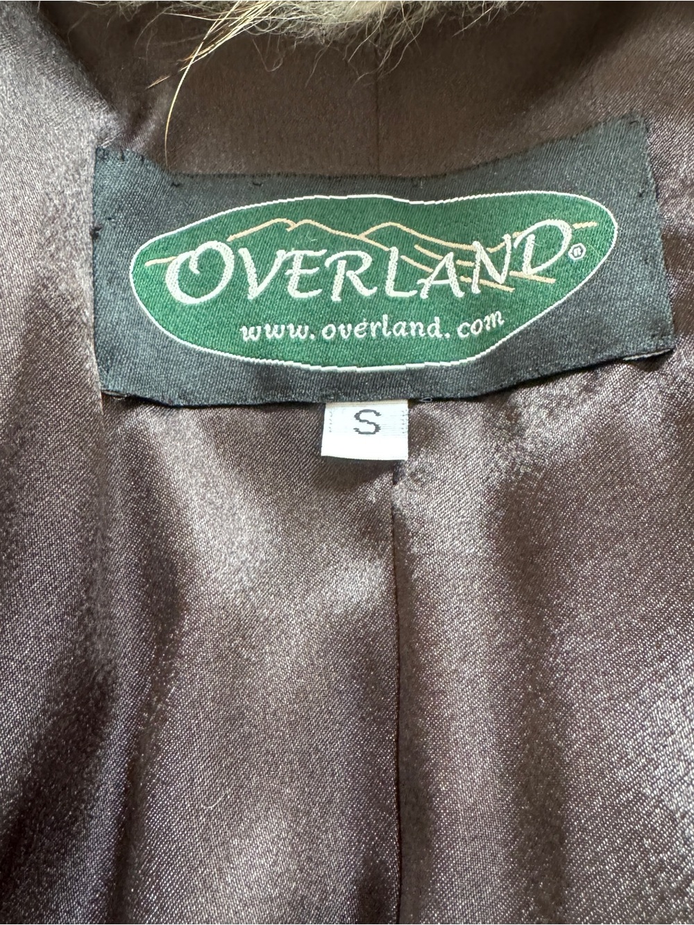 Overland Coyote Fur Leather Fringe Coat Western Ranch Jacket Vintage Womens S - Picture 9 of 14